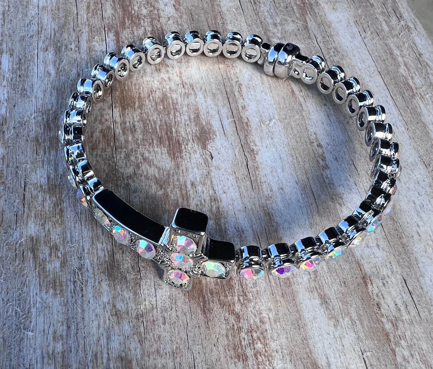 Essential Cross Bling Bracelet