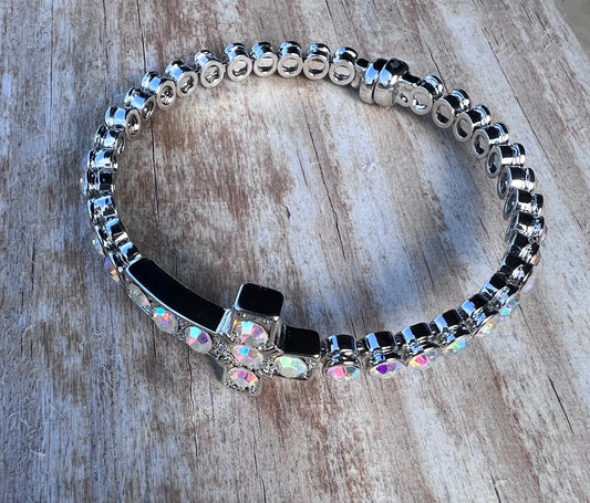 Essential Cross Bling Bracelet