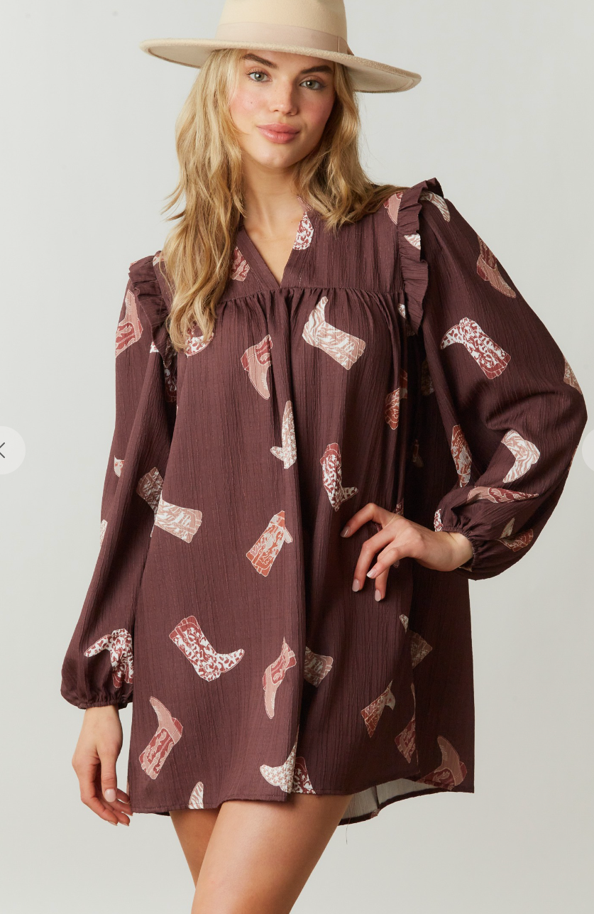 Kick The Dust Up Dress