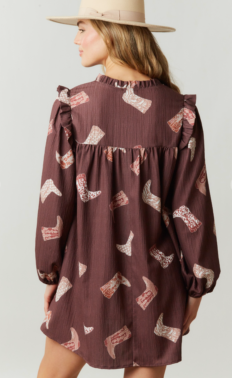 Kick The Dust Up Dress