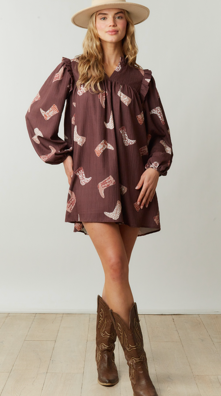 Kick The Dust Up Dress