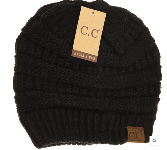 CC Cable Knit Beanie