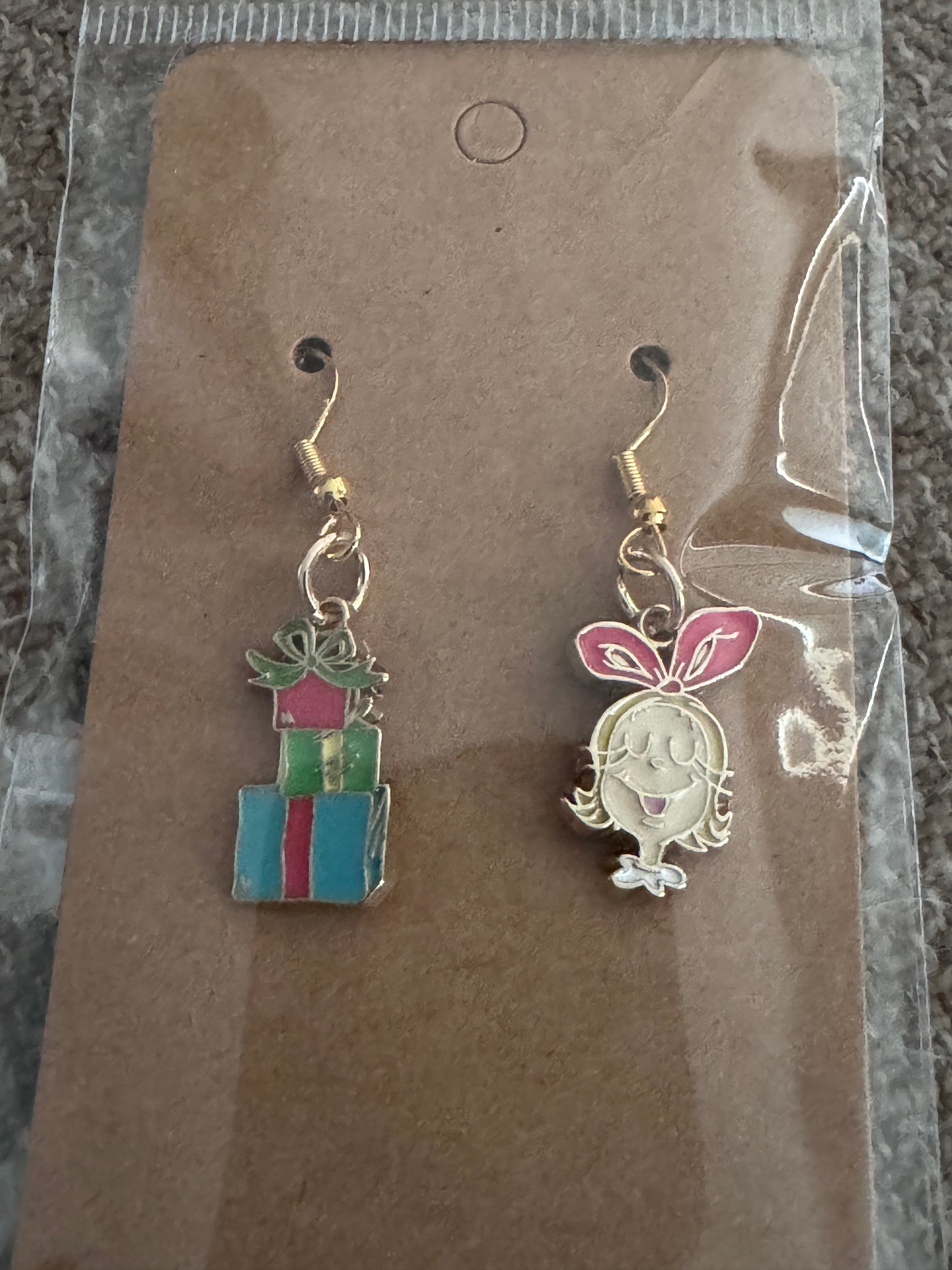Grinch Charm Earrings
