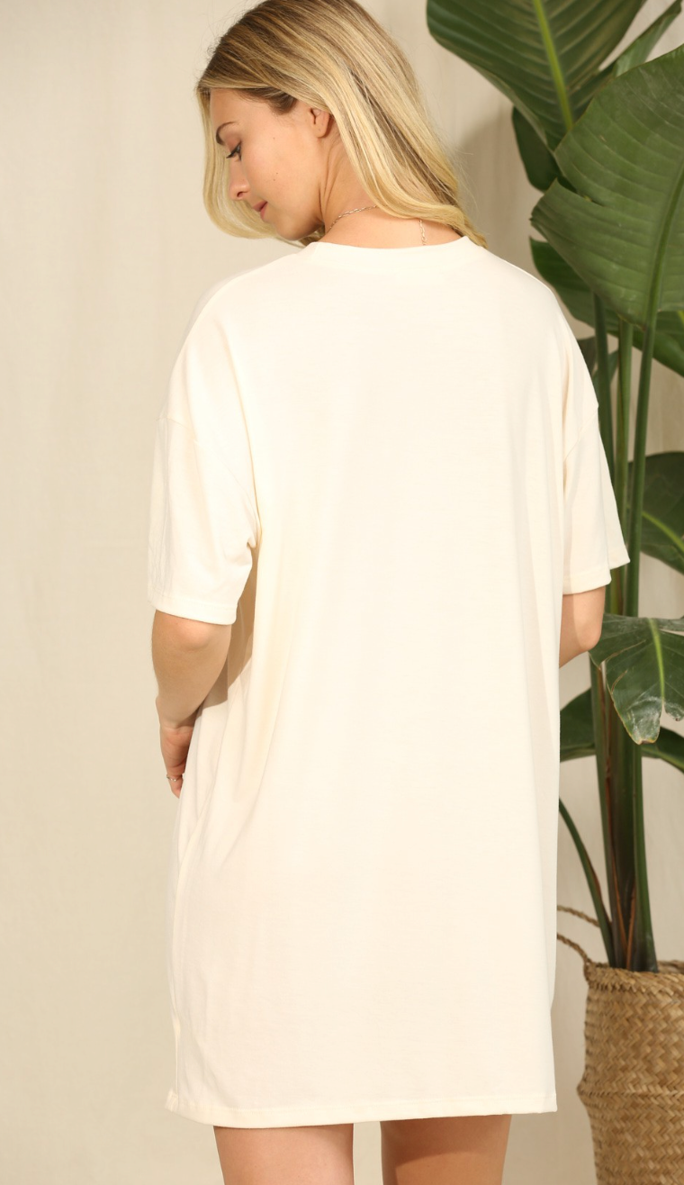 Western Cowgirl T-Shirt Dress
