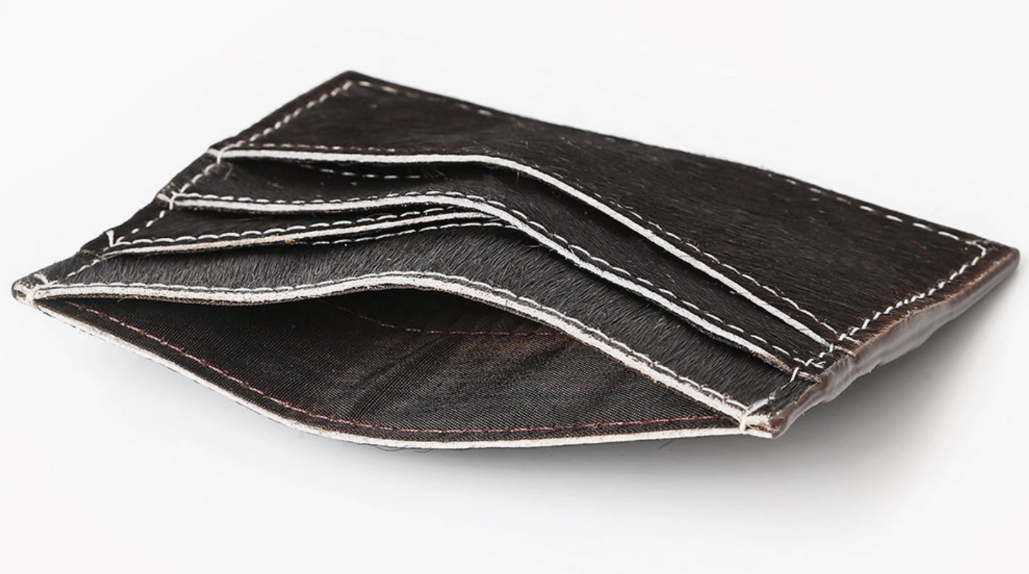 Cowhide Card Holder