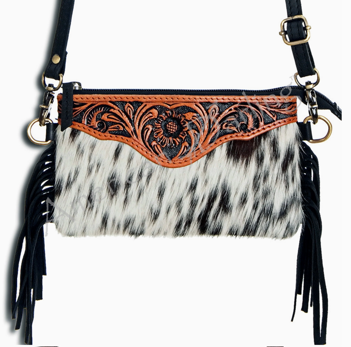 Cowhide Crossbody