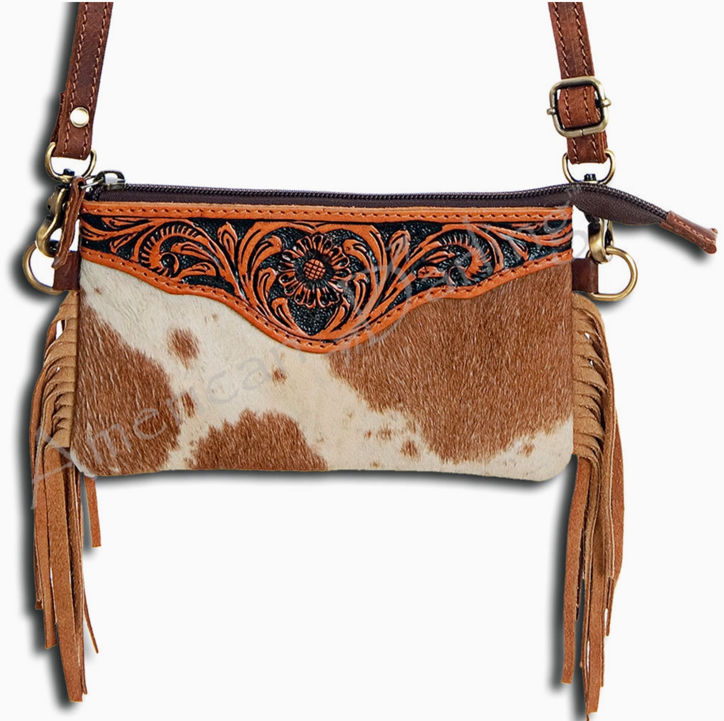 Cowhide Crossbody