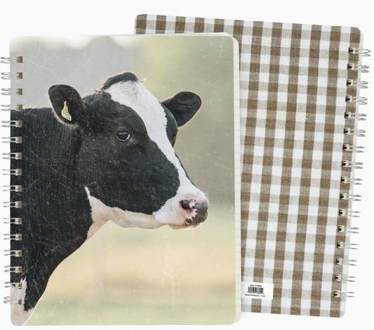 Cow Spiral Notebook