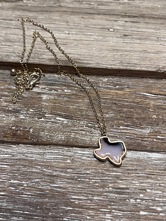 Cowprint Texas Necklace