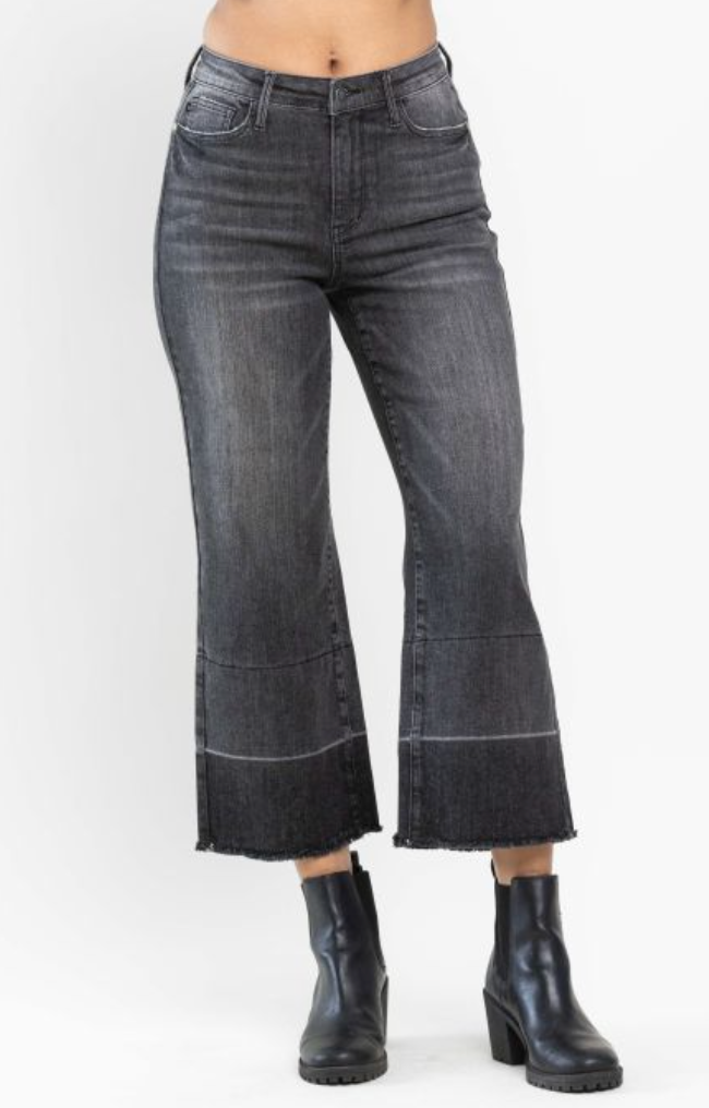 Crop Judy Blue Grey Jeans