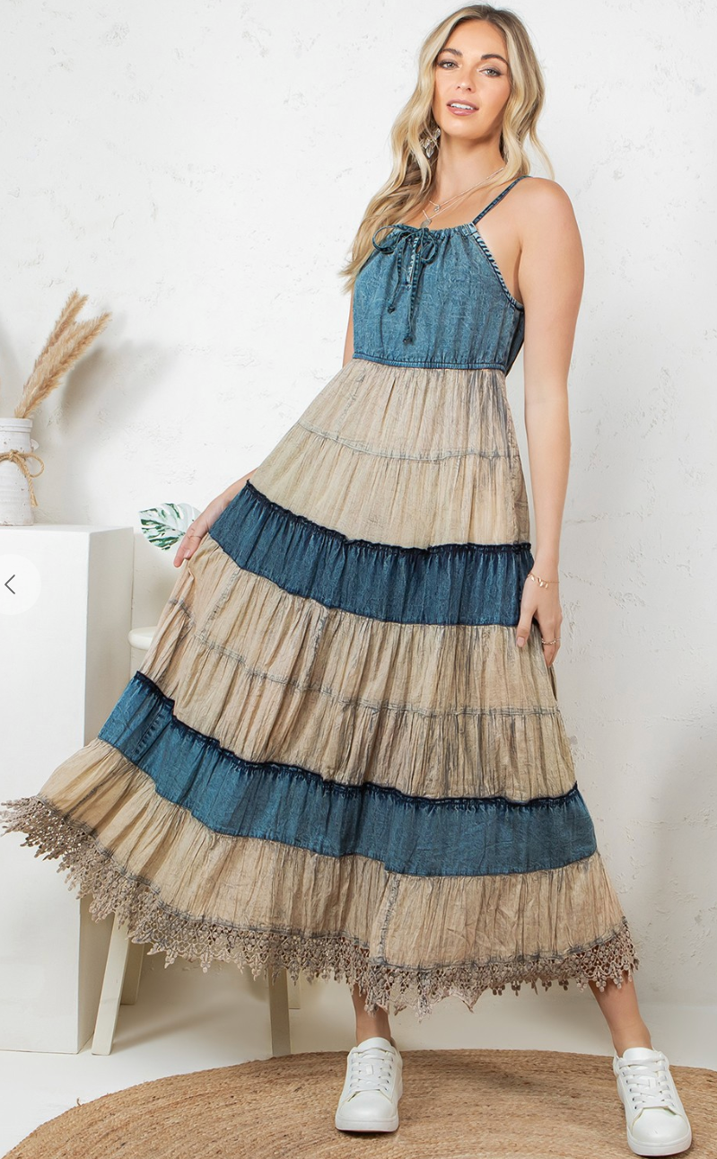Denim Queen Dress