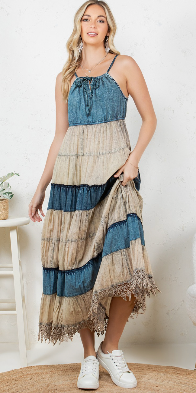 Denim Queen Dress