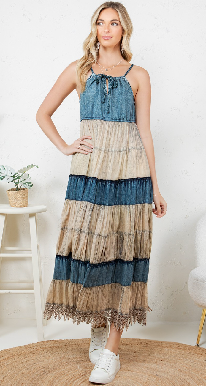 Denim Queen Dress