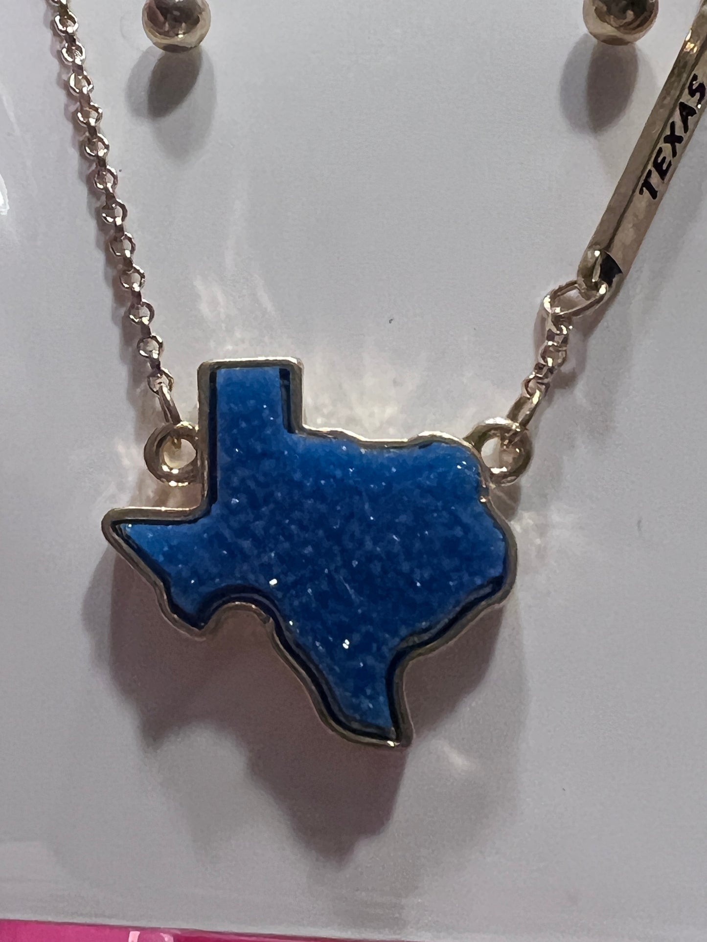 Druzy Texas Necklace Set
