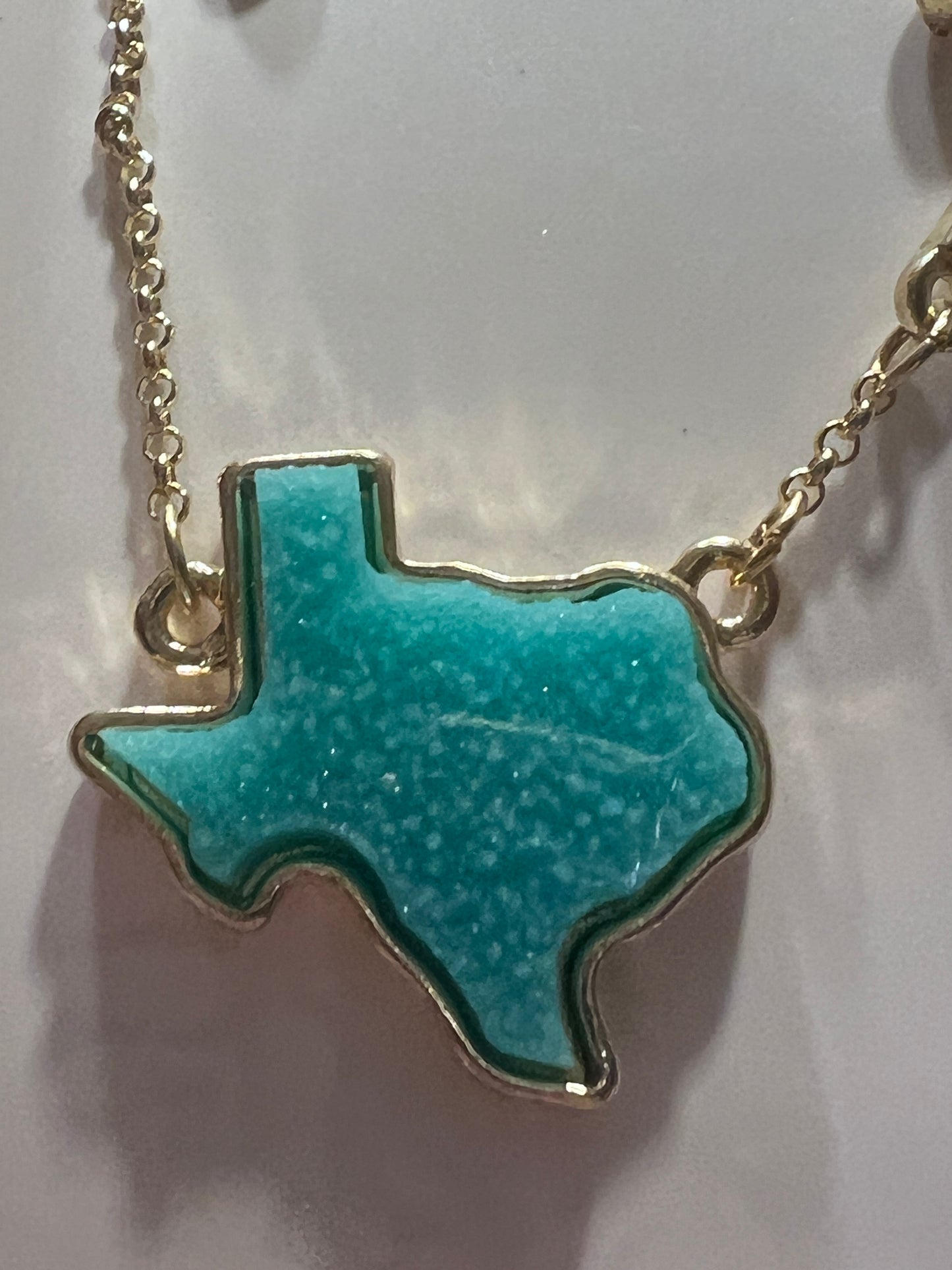 Druzy Texas Necklace Set