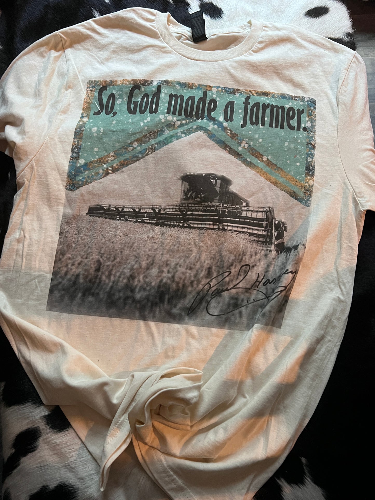 So God Made A Farmer Tee