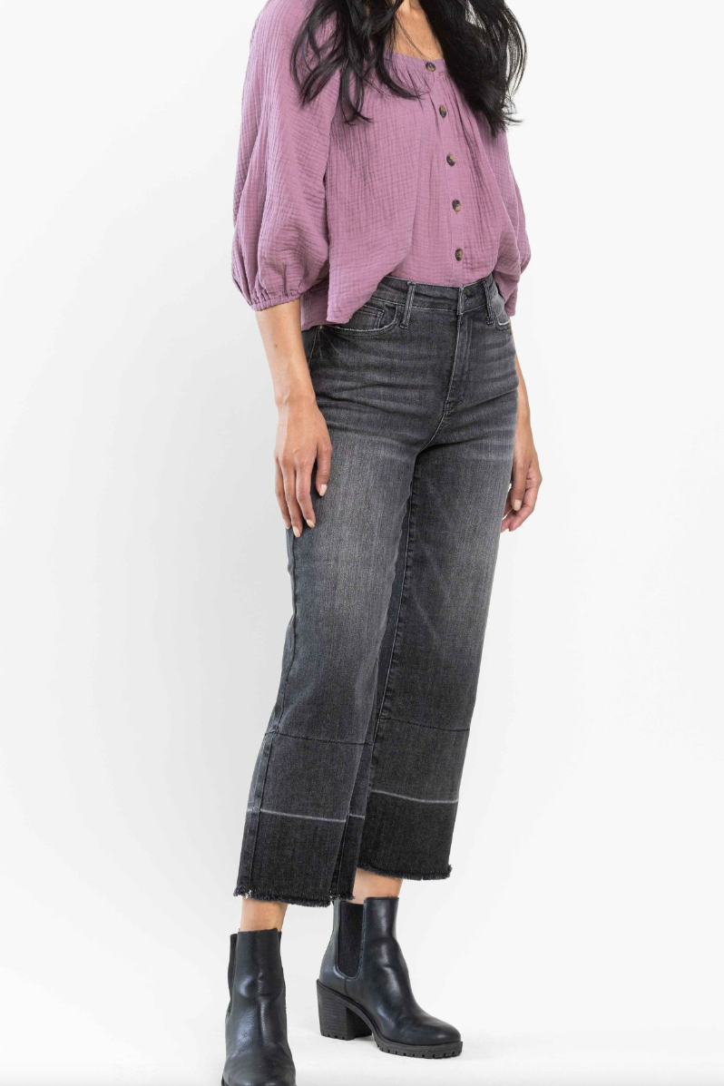 Crop Judy Blue Grey Jeans