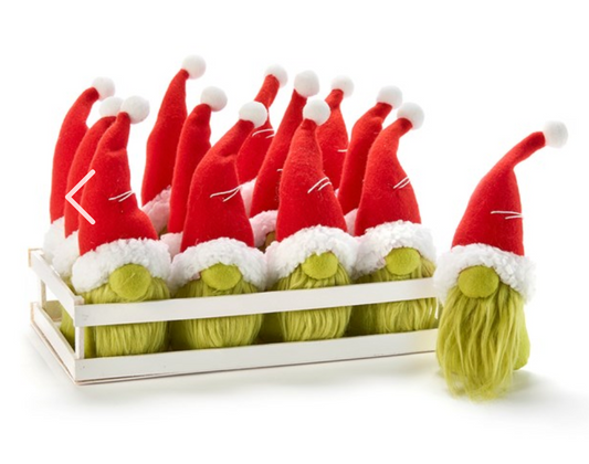 Grinch Gnome Ornaments/Tier Display