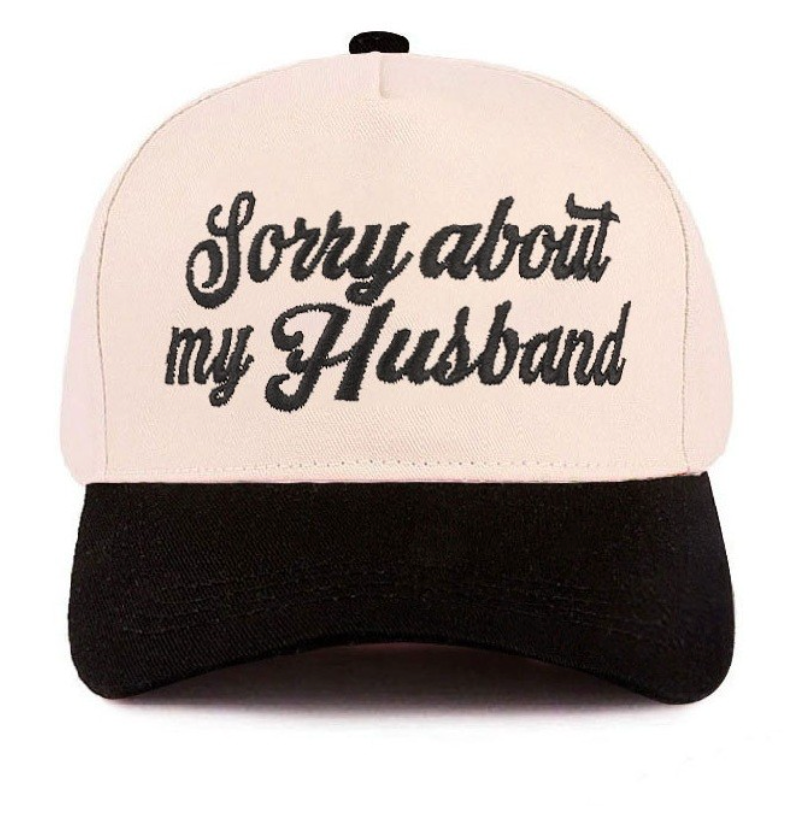 Sorry About My Husband Cap
