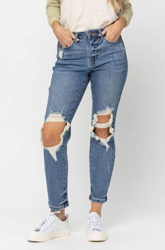Sweep Me Away High Waist Judy Blue Jeans
