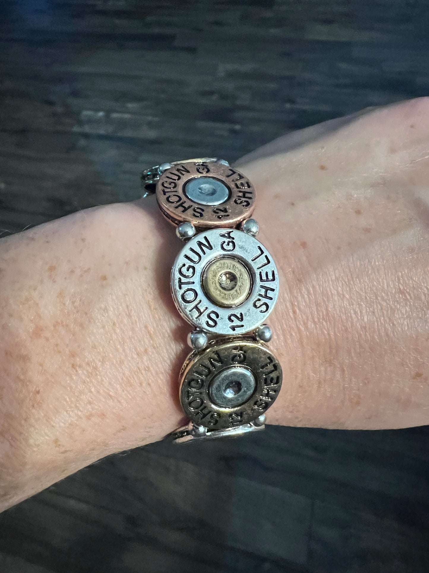 Large Shotgun Shell Bracelet