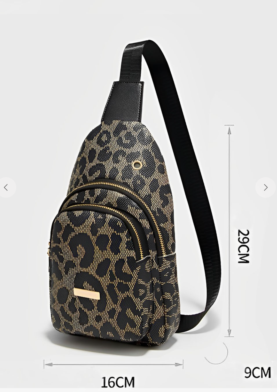 Leopard Sling Bag