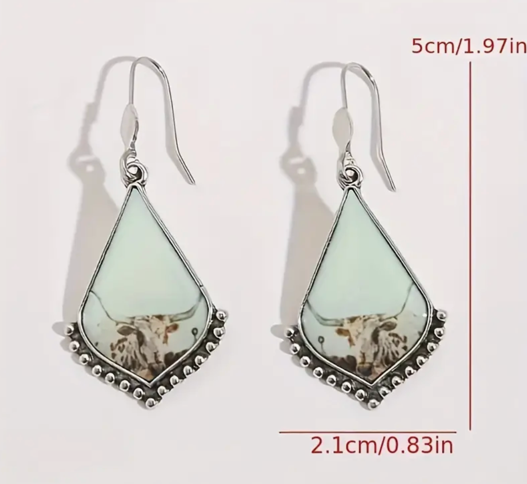 Longhorn Earrings