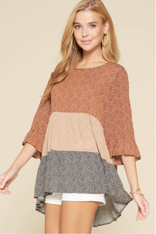 Ditzy Dot Top