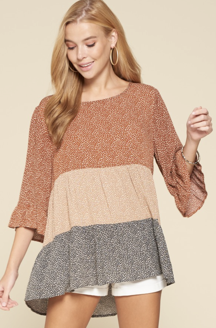 Ditzy Dot Top