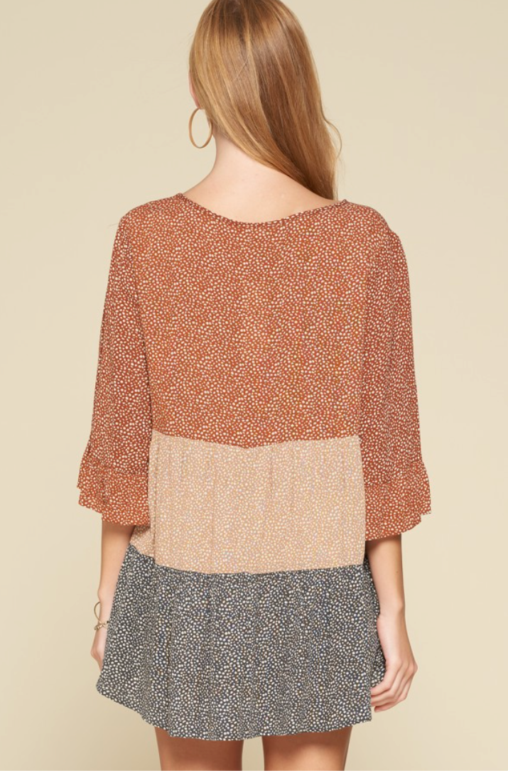 Ditzy Dot Top