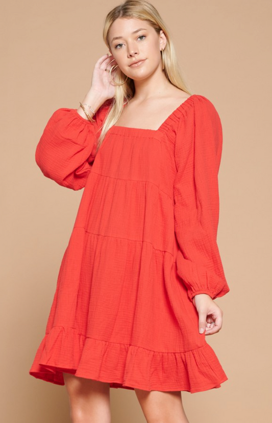 Color Me Red Dress