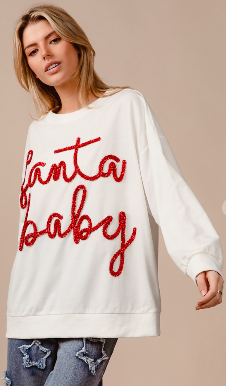 Santa Baby Top