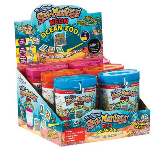 Original Ocean Zoo Neon Sea Monkeys