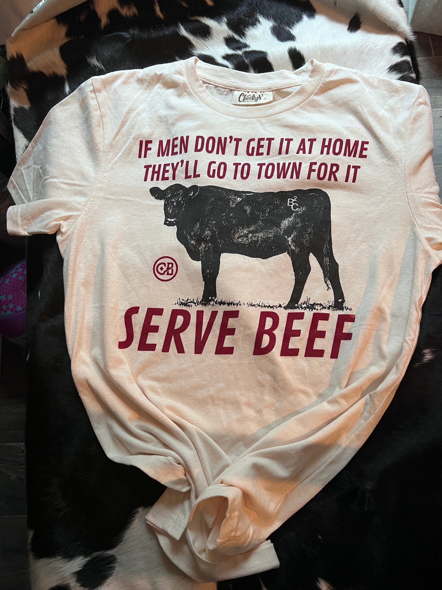 Serve Beef Graphic Tee