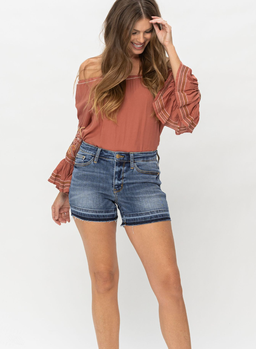 Hot Girl Judy Blue Shorts