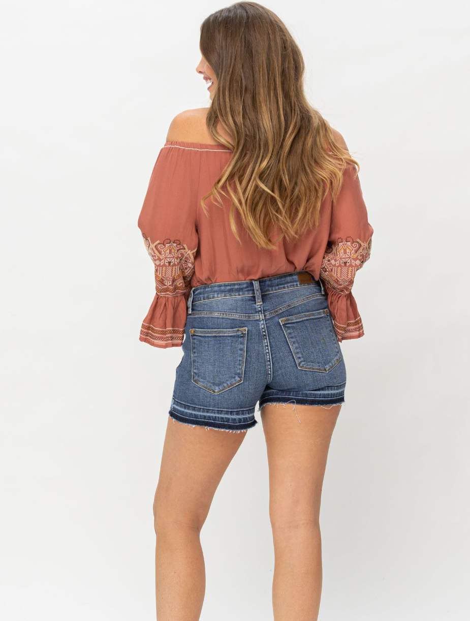 Hot Girl Judy Blue Shorts