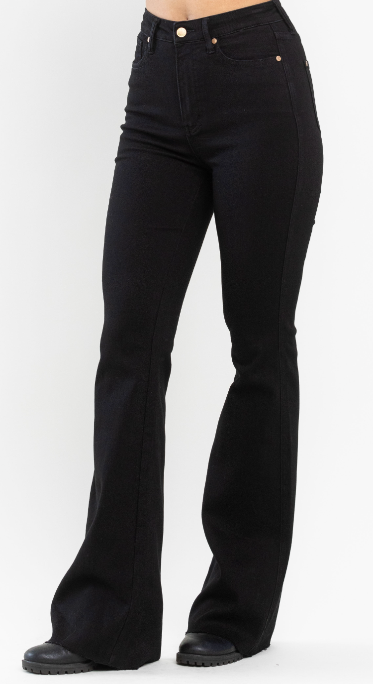Judy Blue High Waist Tummy Control Flare Jeans