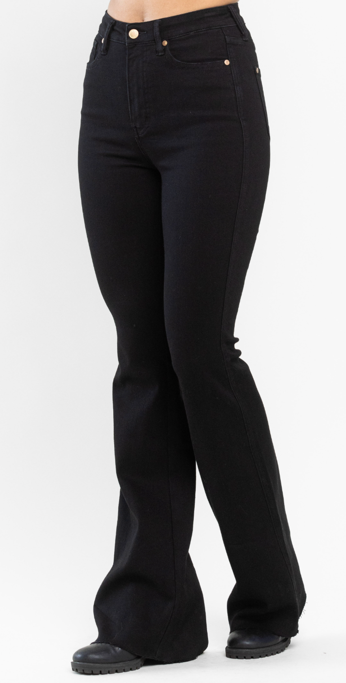 Judy Blue High Waist Tummy Control Flare Jeans