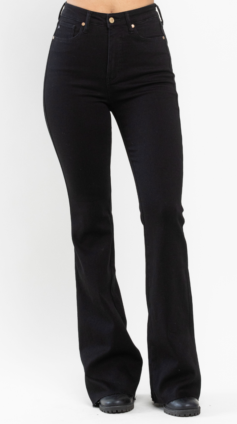 Judy Blue High Waist Tummy Control Flare Jeans