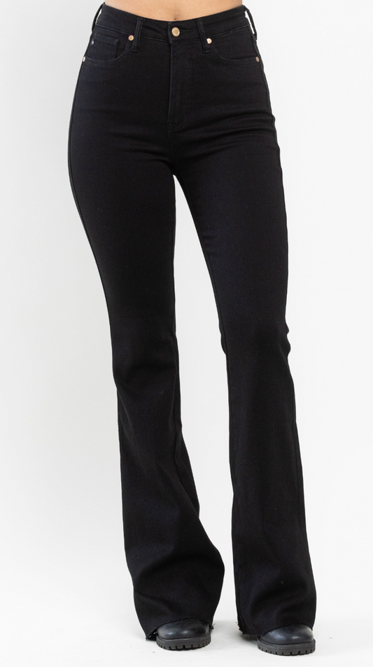 Judy Blue High Waist Tummy Control Flare Jeans