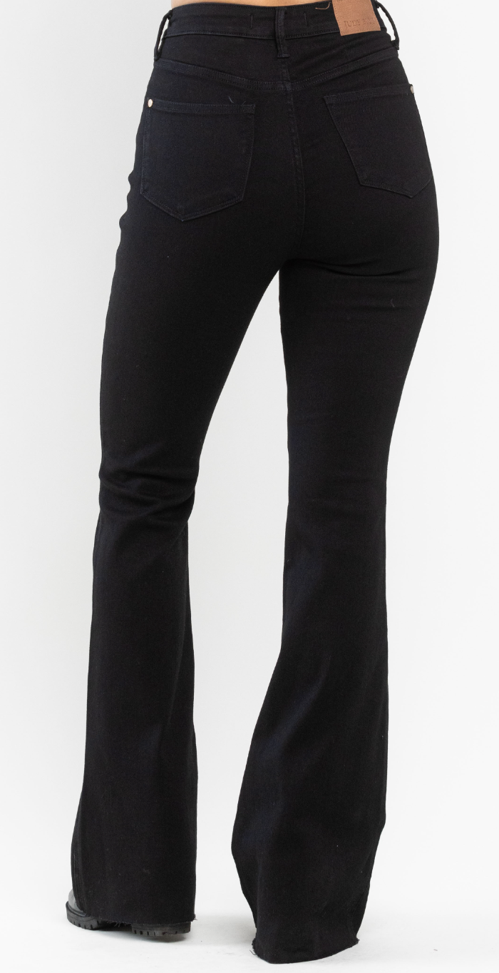 Judy Blue High Waist Tummy Control Flare Jeans