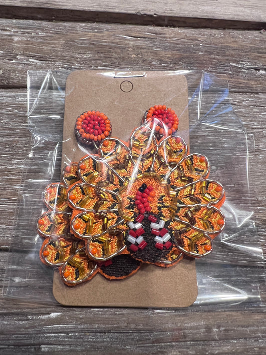 Sea Bead Turkey Earrings