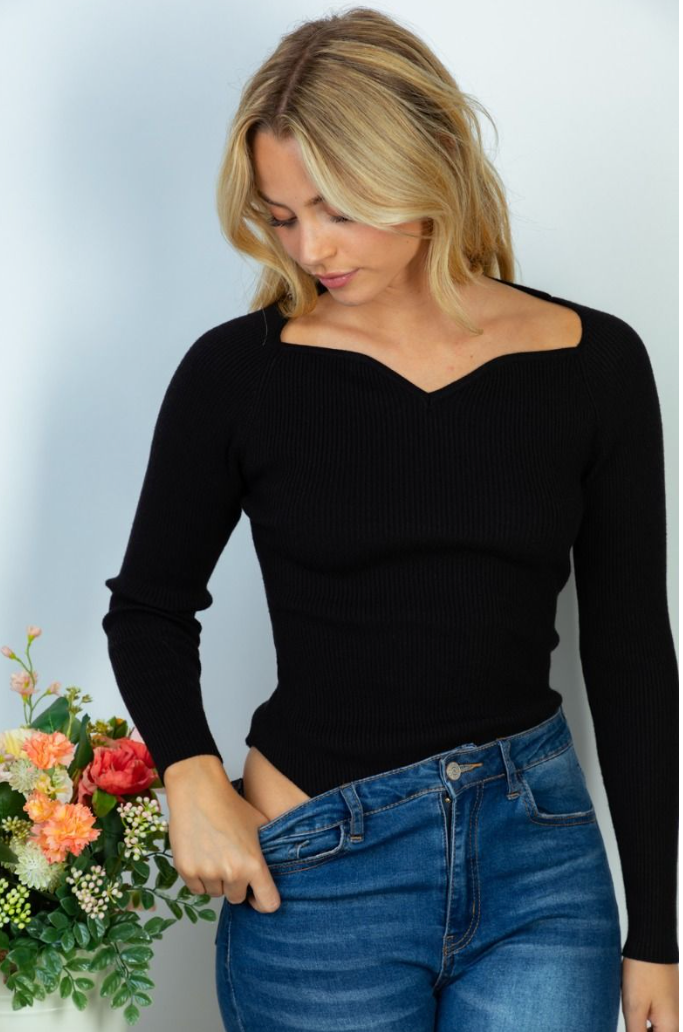 Wide Neck Wonderful Bodysuit