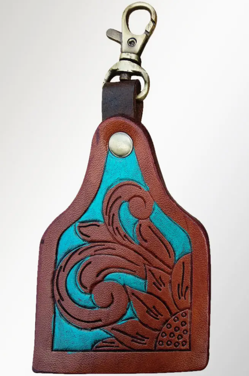 Western Floral Keyring