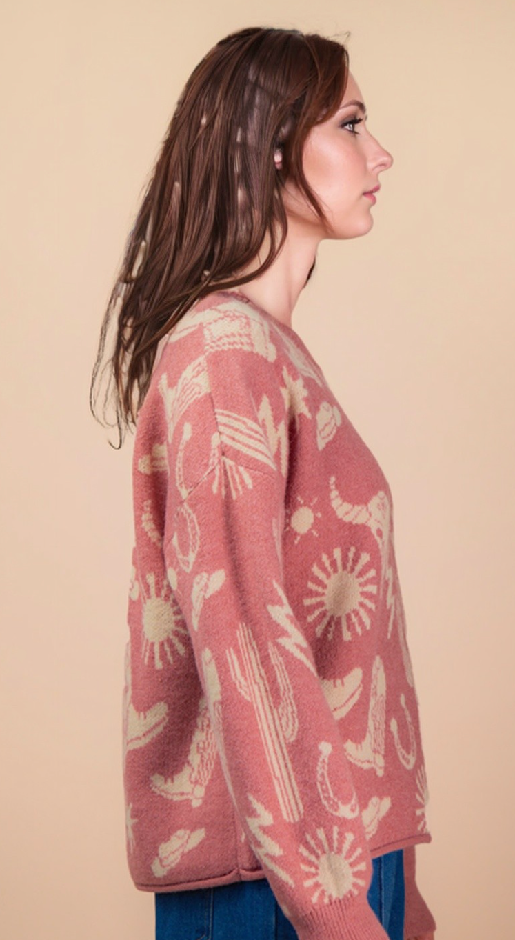 Western Gal Sweater