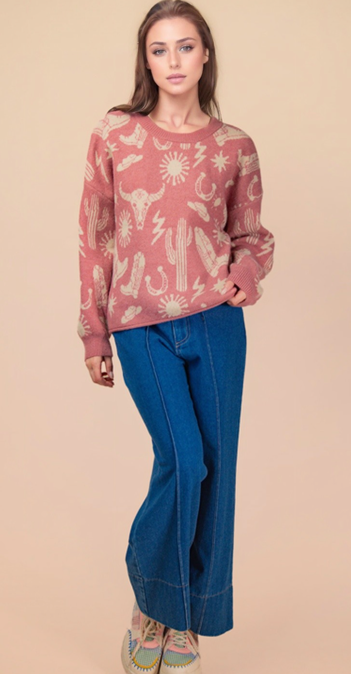 Western Gal Sweater