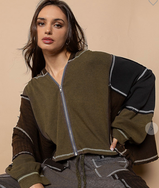 Oversized Zip Hoodie